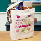 Most Beautiful Personalized Canvas Tote Bag